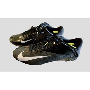Nike Vapor Talon Elite Low Football Cleats Shoes Black Silver Men’s Size 15 New